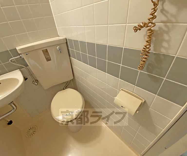 トイレ　ユニットバスのトイレです。