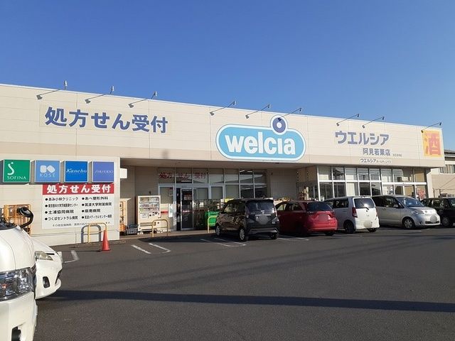 ドラックストア　ウエルシア阿見若栗店（ドラッグストア）まで300m