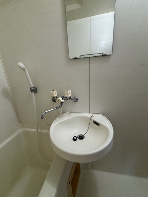 洗面設備　別部屋参考写真です