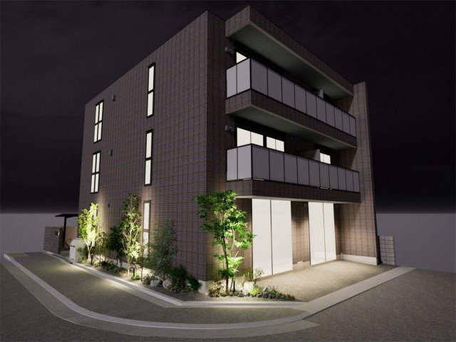 建物外観　完成パース