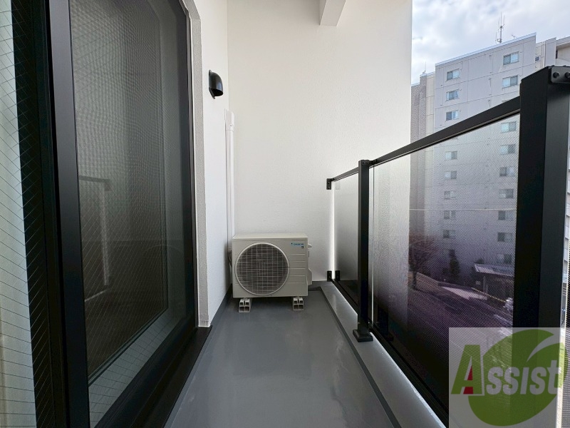 バルコニー　バルコニーです。洗濯物を干したり一息ついたりできますね！