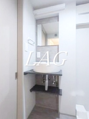 洗面設備　洗面台です。