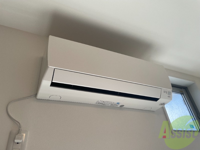 その他設備　エアコンが付いているので夏も冬も快適ですね～