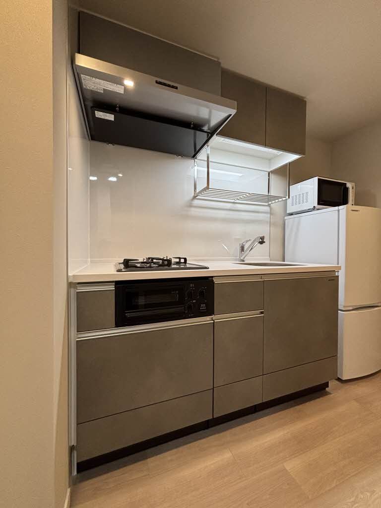 その他部屋・スペース　２口ガスコンロ採用のシステムキッチンです。