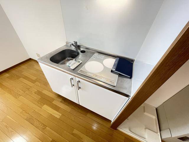 キッチン　２口のキッチンです