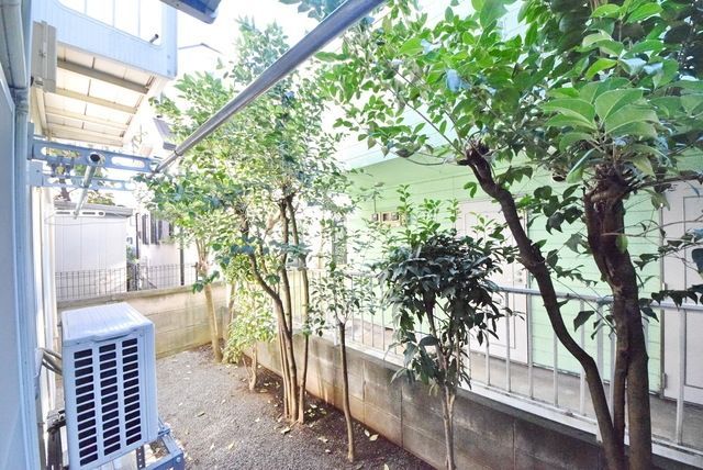 バルコニー　景色