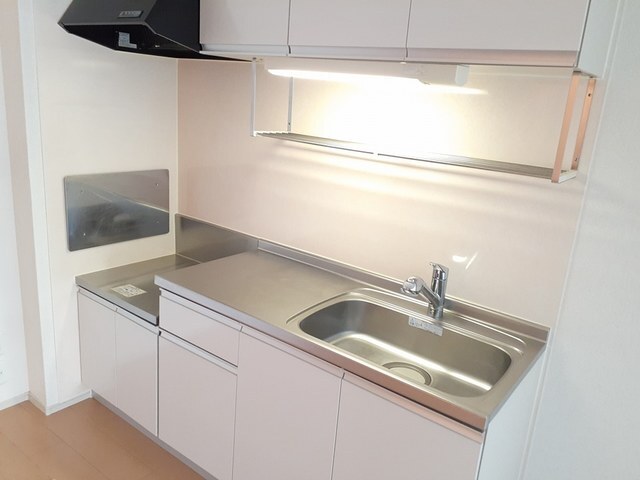 キッチン　2口ガスコンロを設置出来ます