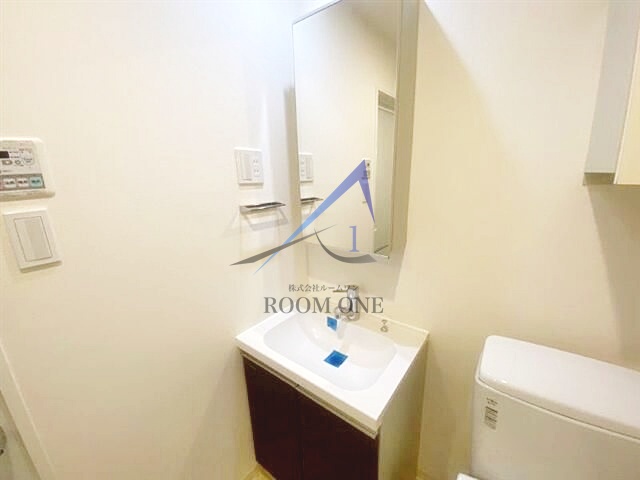 洗面設備　洗面台です。