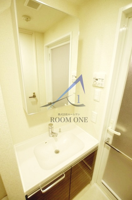 洗面設備　洗面台です。