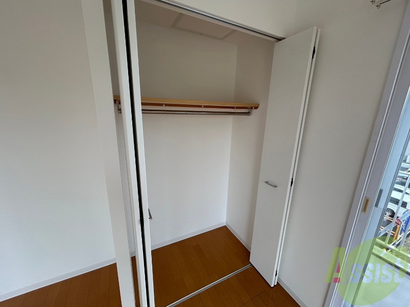 収納　収納もバッチリあるのでお部屋が片付きますよ！