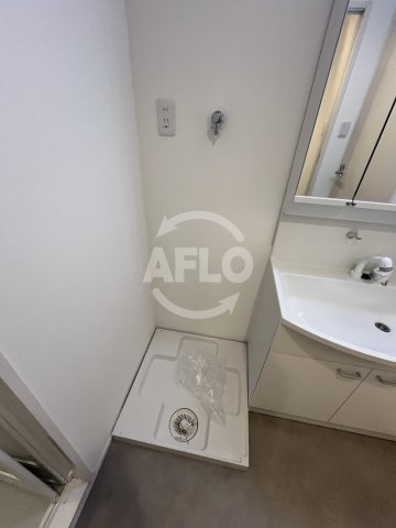 その他設備　アバンダント今里　洗濯パン