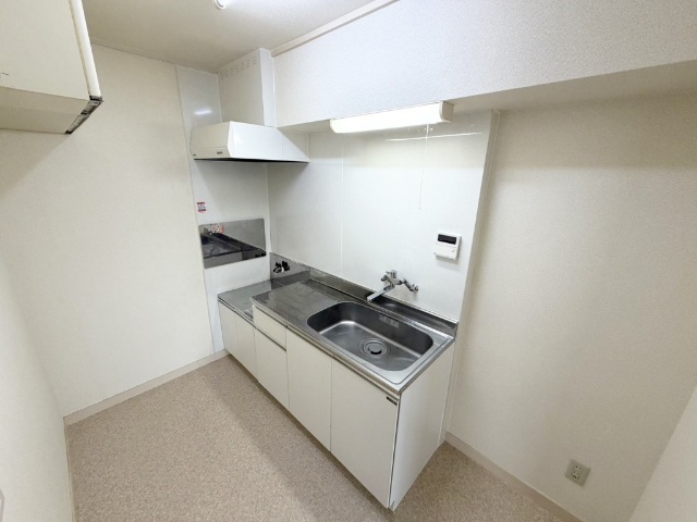 キッチン　ガスコンロ設置可能