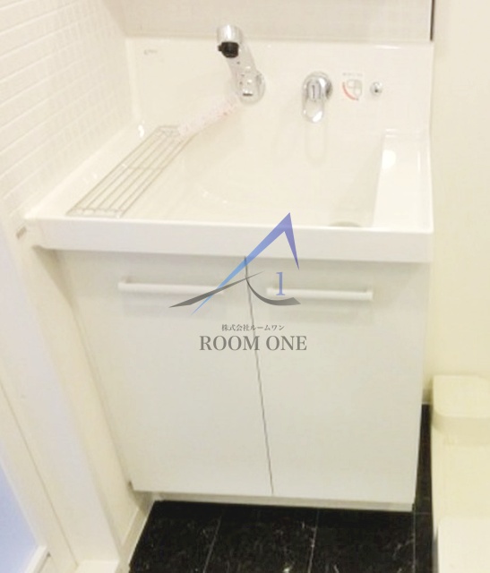 洗面設備　洗面台です。