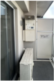 バルコニー　開放的で明るい空間を演出してくれるバルコニーです