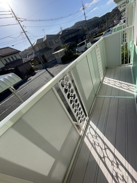 バルコニー　同建物・別号室の写真です。