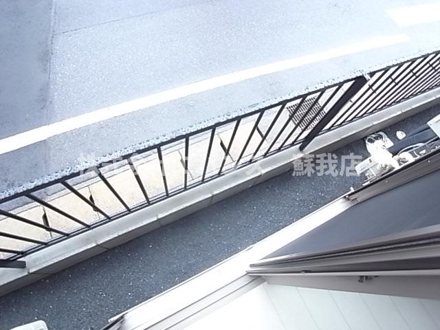 バルコニー　広々としたバルコニーです