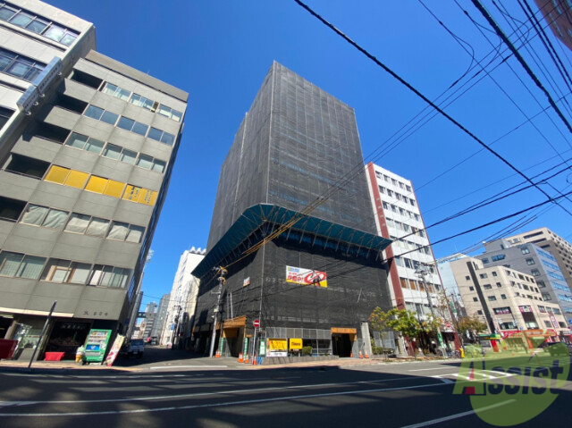 建物外観　札幌市中央区南１条東「レジディア南１条」