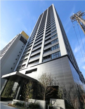 ブランズタワー谷町四丁目の外観写真