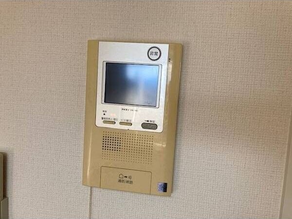 セキュリティ　TVインターホンです