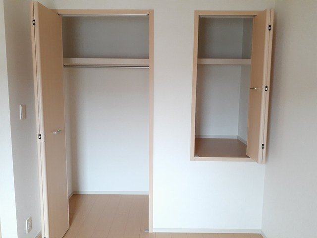 収納　ちょっとした収納スペースも充実しています