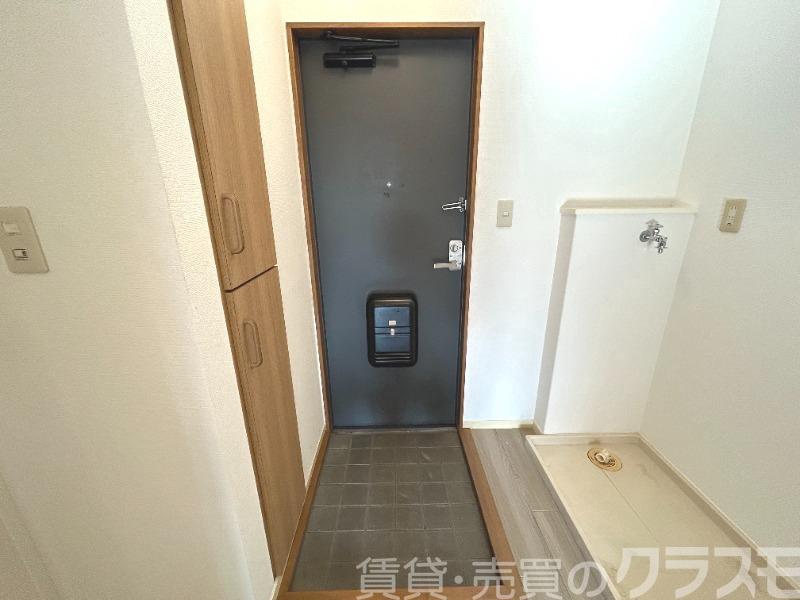 玄関　トールタイプのシューズボックスあり♪