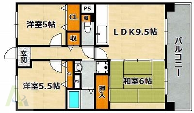 ストークコートの間取り写真