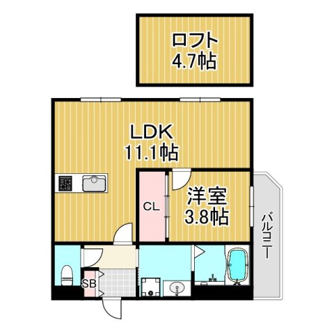 Mica Eleno苦楽園の間取り写真