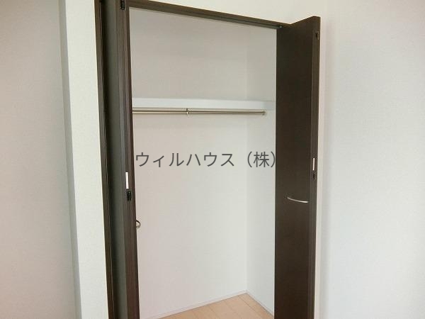 収納　クローゼット！