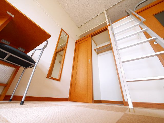 収納　たっぷりとした収納スペースです