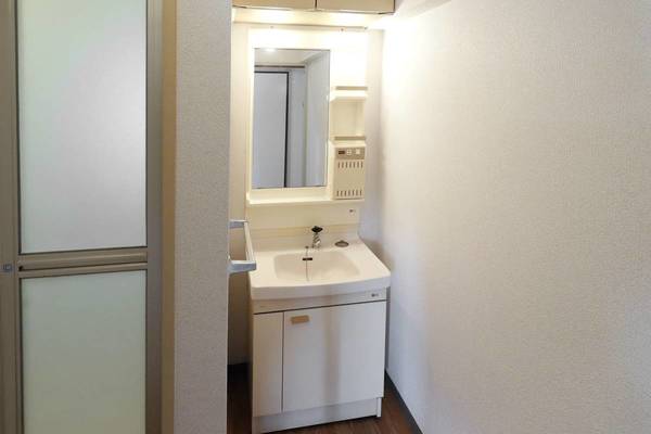 洗面設備　ビレッジハウスの同一物件・同一タイプの間取りの写真です