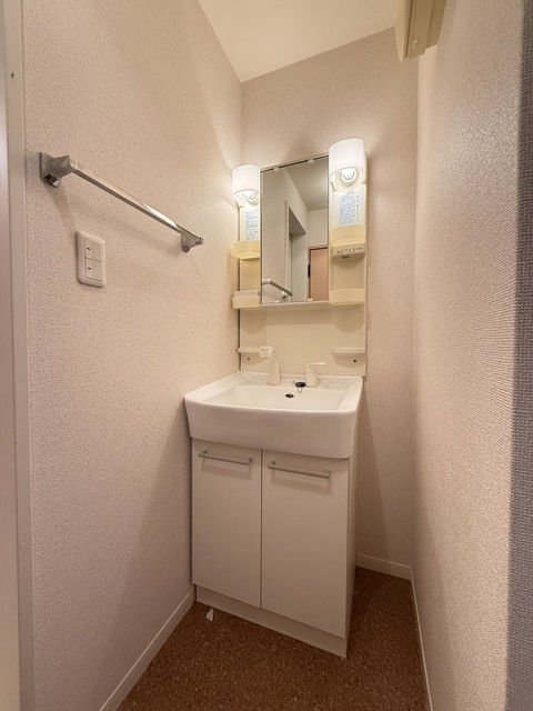 洗面設備　別部屋参考写真です
