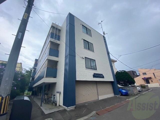 建物外観　札幌市東区北２２条東「クレイドル元町」