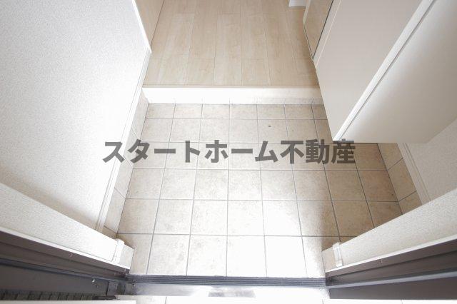 玄関　ゆったりとした玄関です