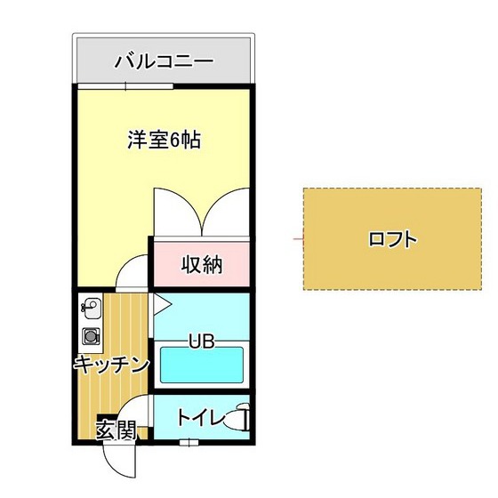 サンパレス西下台の間取り写真