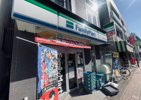 コンビニ　ファミリーマート大田洗足池店（コンビニ）まで491m