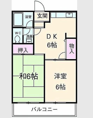 西六郷ダイヤモンドマンションの間取り写真