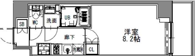 S-RESIDENCE浅草の間取り写真