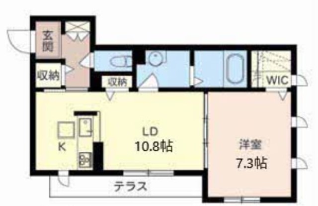 シャーメゾン彩III号館の間取り写真