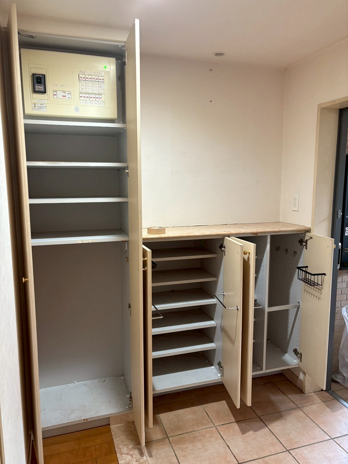 サンクタス鷺沼ヴィル・ド・ヴェールの玄関写真