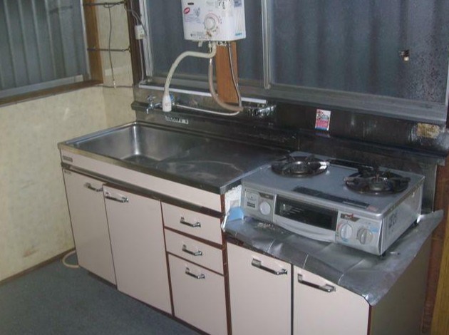 渡田新町貸家のキッチン写真