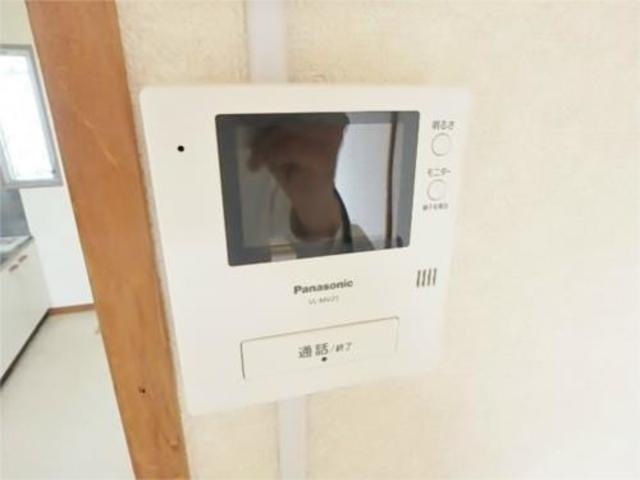 セキュリティ　モニター付きインターホン