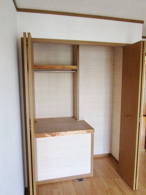 収納　～収納も分かれてしまえるので整頓できますね～