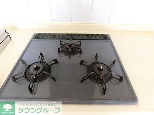 その他設備　３口ガスコンロ　※2026年07月の写真