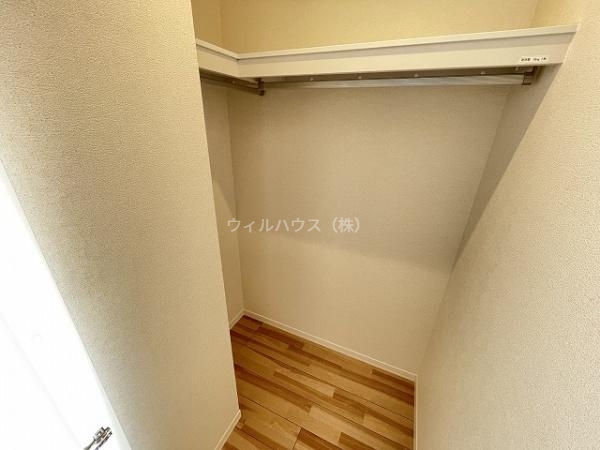 収納　ウォークインクローゼット！