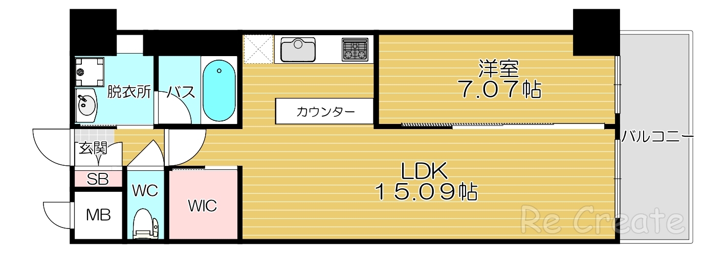 プレジオ本町の間取り写真