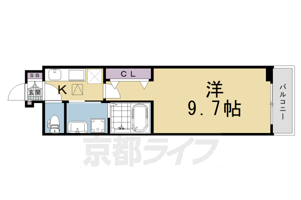 クレール・アイの間取り写真