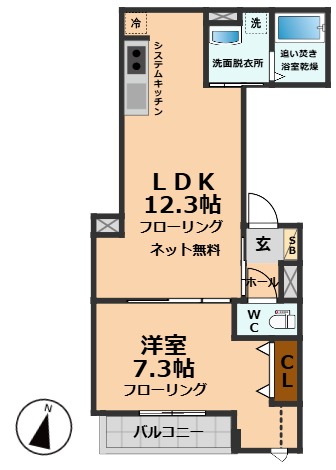 東京メトロ丸ノ内線 方南町駅 徒歩10分 3階建 新築の間取り写真
