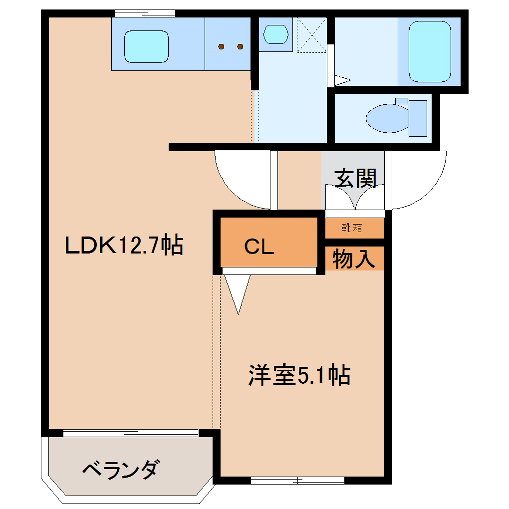 ボネスIIの間取り