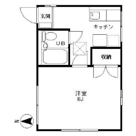 プチハウス仲宿の間取り