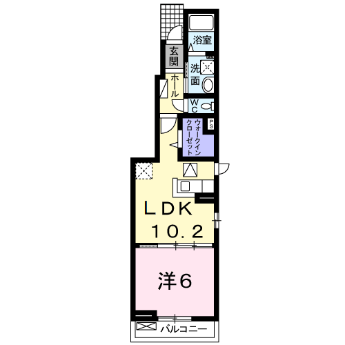 ベルウッドＡＢＩＣＯの間取り